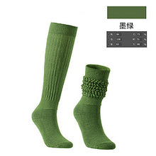 Load image into Gallery viewer, Hot selling color mid tube trendy pile socks AE4139
