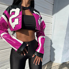 Load image into Gallery viewer, fashionable and personalized letter printed jackets AY3372
