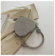 Load image into Gallery viewer, Heart-shaped diamond inlaid portable dinner bag AB2151
