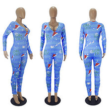 Load image into Gallery viewer, Christmas printed jumpsuit AY3279
