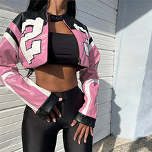 Load image into Gallery viewer, fashionable and personalized letter printed jackets AY3372
