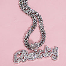 Load image into Gallery viewer, Letter splicing necklace(Custom letters) AE4141
