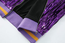 Load image into Gallery viewer, Sequin baseball jacket AY3334
