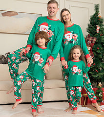 Christmas parent-child holiday home clothing and pajama set AY3296