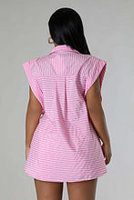 Load image into Gallery viewer, Casual striped two piece suit AY3392
