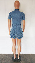Load image into Gallery viewer, Hot selling tassel denim jumpsuit AY3419

