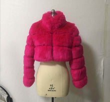 Load image into Gallery viewer, Imitation fur short coat(AY2565）
