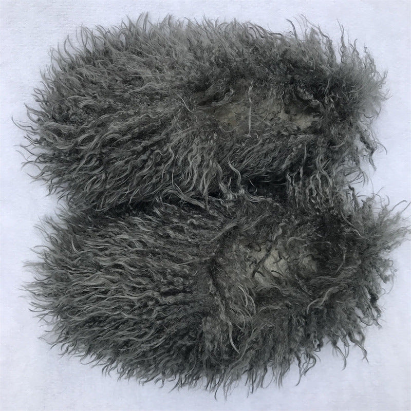 Faux Beach Wool Cotton Slippers（HPSD241）