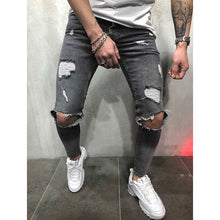 Load image into Gallery viewer, Hot selling ripped denim pants
