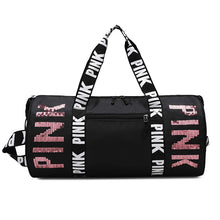 Load image into Gallery viewer, PINK new sequined shoulder bag (general product, non-brand)
