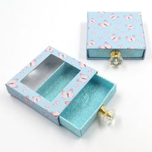 Load image into Gallery viewer, Hot sale butterfly printing false eyelashes packaging box
