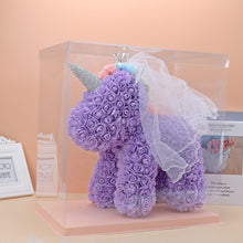 Load image into Gallery viewer, Valentine&#39;s Day gift rose unicorn AE4125
