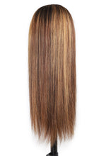 Load image into Gallery viewer, Human hair P4/27 T-shaped lace straight Lace wig(AH5037)

