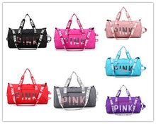 Load image into Gallery viewer, PINK laser sequined shoulder bag AO1012
