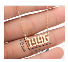 Load image into Gallery viewer, Hot selling birthday necklace(free shipping)
