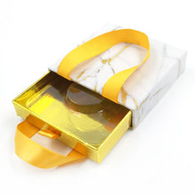 Load image into Gallery viewer, Hot sale ribbon portable square eyelash packaging box
