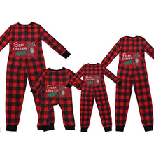 Load image into Gallery viewer, Christmas check print parent-child jumpsuit（AY1507)
