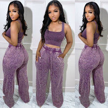 Load image into Gallery viewer, Fashion Print Pocket Wide Leg Pants （Only pants）AY2348
