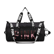 Load image into Gallery viewer, PINK laser sequined shoulder bag AO1012
