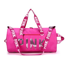 Load image into Gallery viewer, PINK laser sequined shoulder bag AO1012
