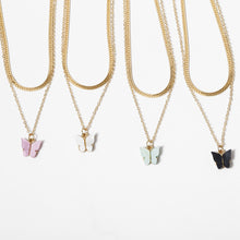 Load image into Gallery viewer, Hot selling butterfly necklace earrings set
