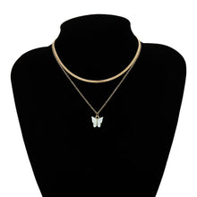 Load image into Gallery viewer, Hot selling butterfly necklace earrings set
