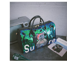 Load image into Gallery viewer, Hot selling fashion sequin travel bag
