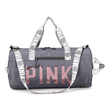 Load image into Gallery viewer, PINK laser sequined shoulder bag AO1012
