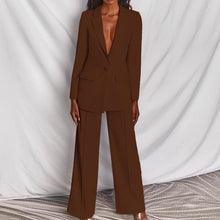Load image into Gallery viewer, Fashion solid color suit（AY2359）
