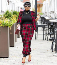 Load image into Gallery viewer, Print Button Jacket Pants Set（AY2354）
