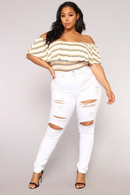 Load image into Gallery viewer, Fashion stretch ripped denim pencil pants（AY2320）
