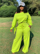Load image into Gallery viewer, Hot selling solid color wide leg pants suit
