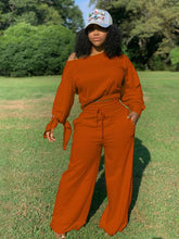 Load image into Gallery viewer, Hot selling solid color wide leg pants suit
