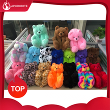 Load image into Gallery viewer, Hot selling teddy bear slippers
