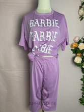 Load image into Gallery viewer, Hot letter print T-shirt set AY1004
