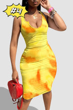Load image into Gallery viewer, Sexy Tie Dye Long Dress（AY2218）
