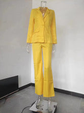 Load image into Gallery viewer, Fashion solid color suit（AY2359）
