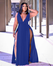 Load image into Gallery viewer, Sexy sleeveless V-neck dress
