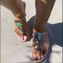 Load image into Gallery viewer, Fashionable shiny rhinestone sandals（HPSD173）
