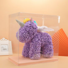 Load image into Gallery viewer, Valentine&#39;s Day gift rose unicorn AE4125
