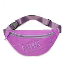 Load image into Gallery viewer, PINK candy color belt bag (normal product, non-brand)
