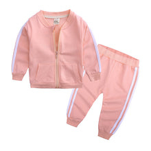 Load image into Gallery viewer, Hot sale kids sports sweatshirt suit(A1162)
