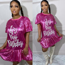 Load image into Gallery viewer, Sequin birthday skirt AY2605
