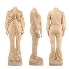 Load image into Gallery viewer, Fashion solid color casual suit（AY1366）
