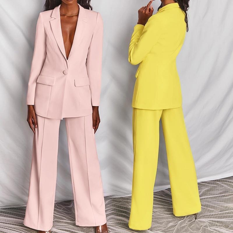 Fashion solid color suit（AY2359）