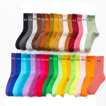 Load image into Gallery viewer, Trend candy color socks（AE4048）
