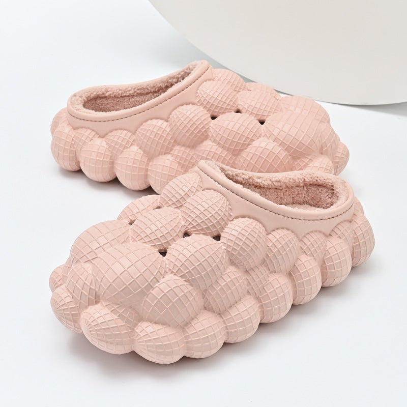 Fashionable plush cotton slippers（ HPSD246)