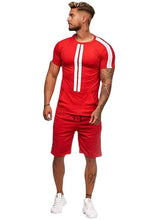 Load image into Gallery viewer, Men&#39;s short sleeve t-shirt two-piece（AY1032)
