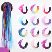 Load image into Gallery viewer, Hot selling synthetic color three-strand ponytail head rope（AH5054）
