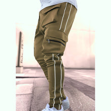 Load image into Gallery viewer, Spring and autumn stretch multi-bag reflective straight tube sports fitness casual pants(AY2575)
